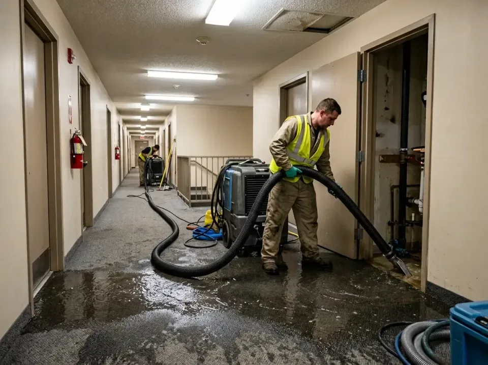 multi-unit-apartment-hallway-f-005 — frequently asked questions, Emergency Burst Pipe Water Extraction & Removal in Hays, KS
